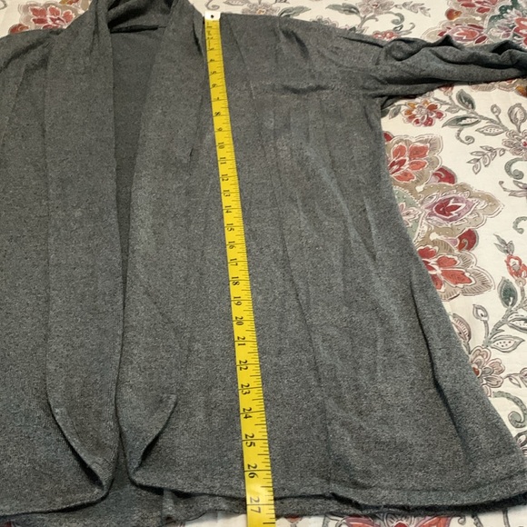 Women’s Cyrus draped neck open cardigan. - Picture 8 of 9